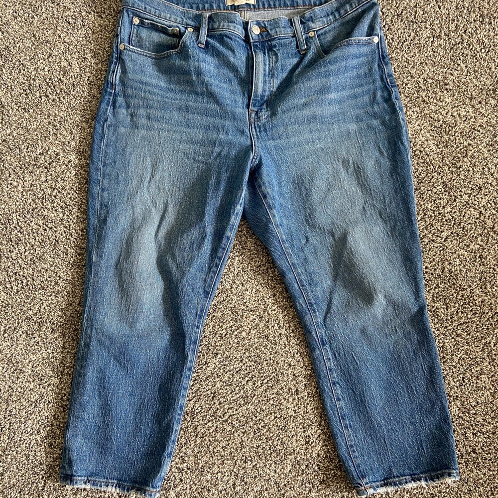 Madewell High-Rise Slim Boyjean